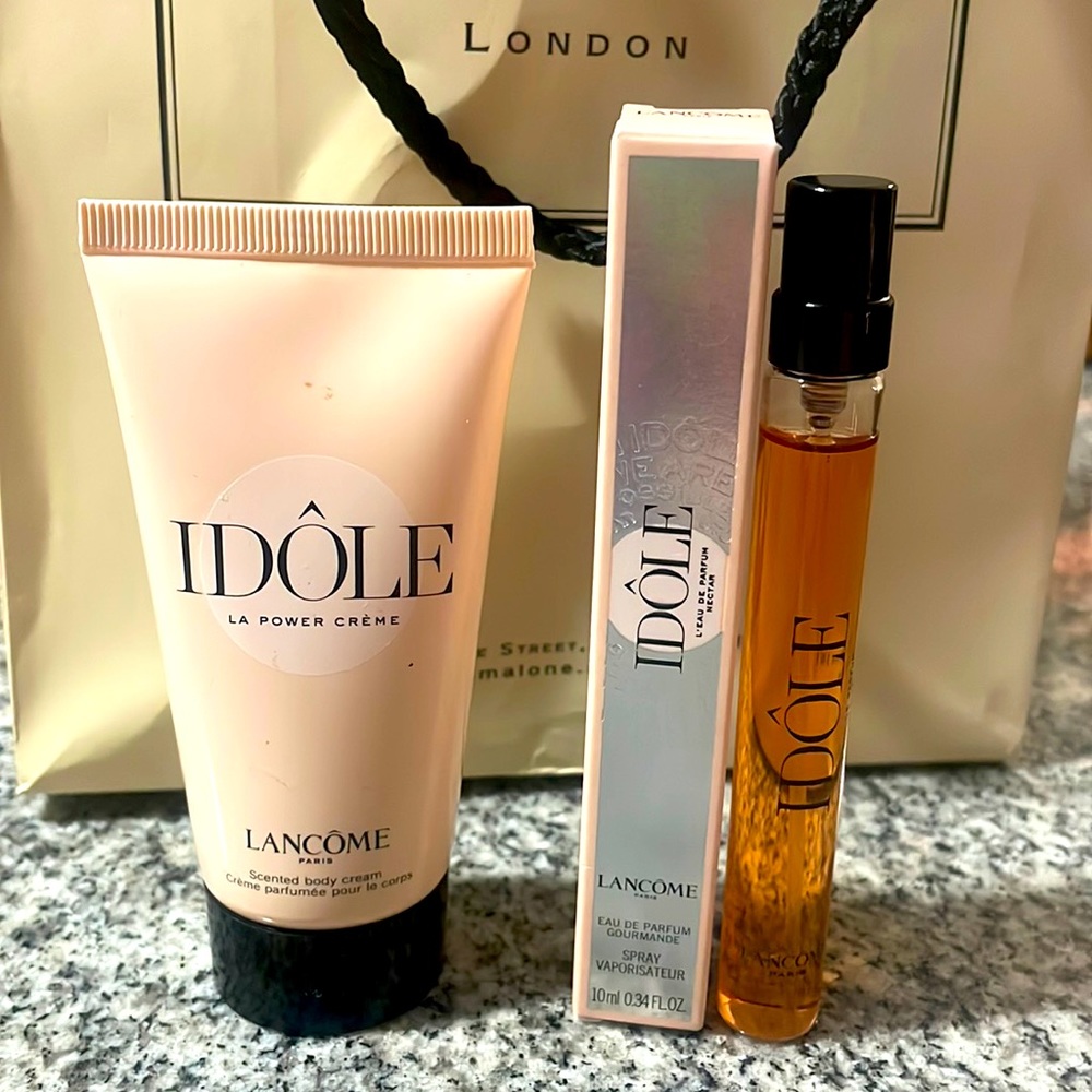 Idole Nectar eau de parfum and mini lotion